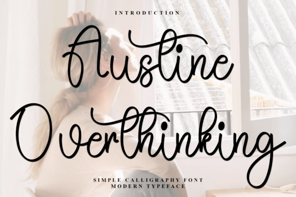 Austine Overthinking Font Review for Web Design