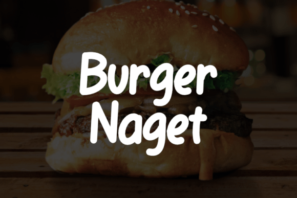 Burger Naget Font: A Designer’s Real Branding Test