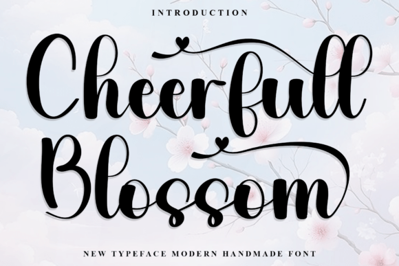 Cheerfull Blossom Font Review: Warmth for Brand Identity