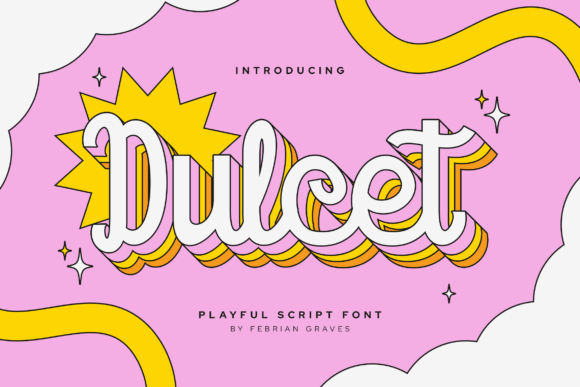 Dulcet Font: Elevating Campaign Visuals with Retro Script