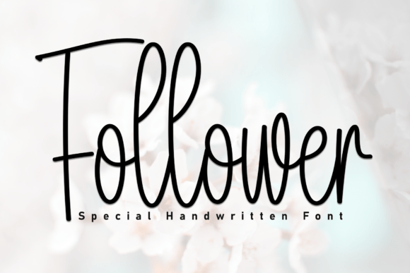 Follower Font: Handwritten Style for Web Design