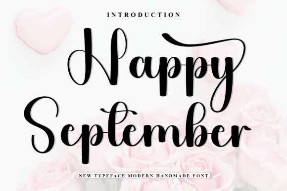 Happy September Font: Warm Branding for Small Business