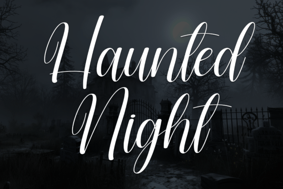 Haunted Night Font: Elevating Digital Brand Identity