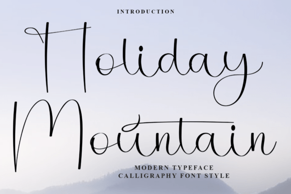 Holiday Mountain Font: Elevating Small Business Branding