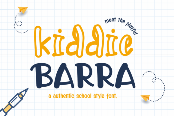 Kiddie Barra Font: Authentic Branding for Small Business