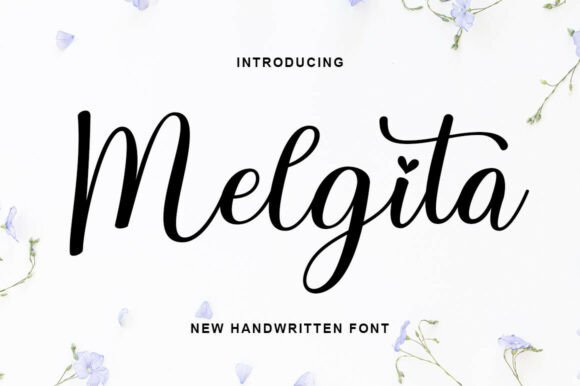 Melgita Font: Friendly Handwritten Style for Business Branding