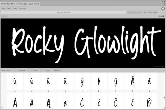 Rocky Glowlight Font Review: Organic Charm for Branding