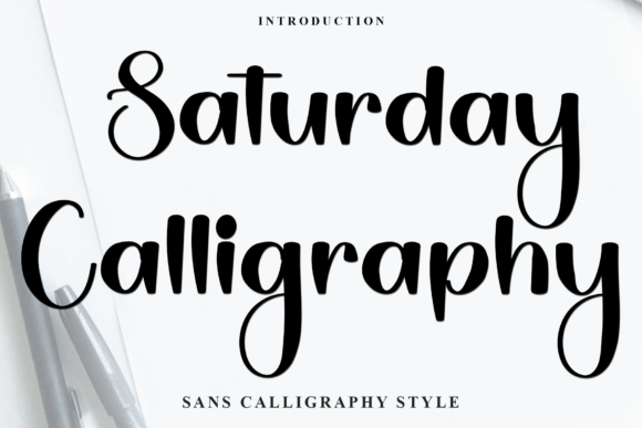 Saturday Calligraphy Font: A Designer’s Branding Test
