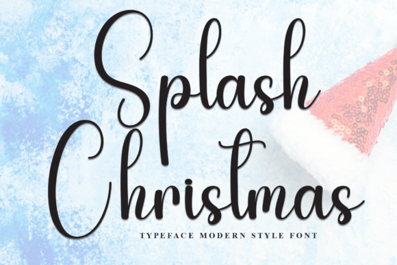 Splash Christmas Font: Elevating Holiday Campaign Visuals