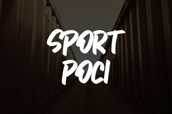 Sport Poci Font Review: Elevating Campaign Visuals
