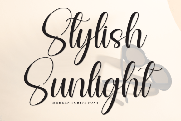 Stylish Sunlight Font: Elevating Digital Brand Identity