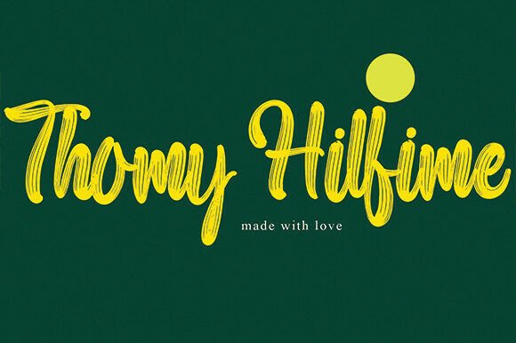 Thomy Hilfime Font: Editorial Elegance for Modern Layouts