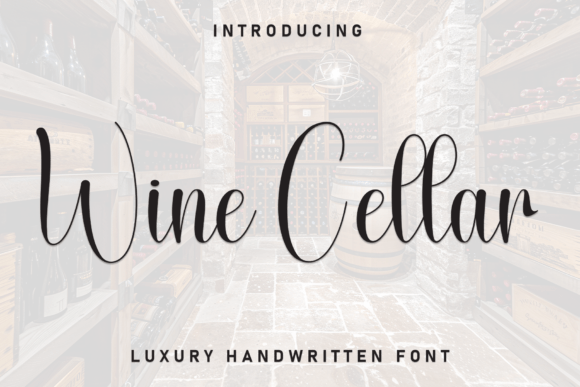 Wine Cellar Font: Editorial Elegance for Modern Layouts